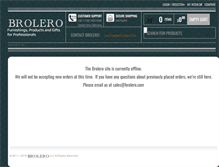 Tablet Screenshot of brolero.com